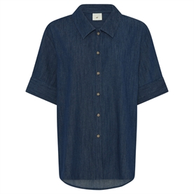 Heartmade Matea Skjorte, Dark Blue 